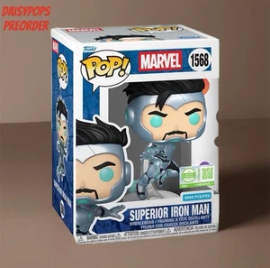 Funko POP! Ultra Superior Iron Man Marvel #1568 LE 5.000 preventa con pila dura - Imagen 1 de 1
