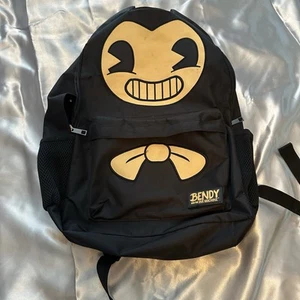 Bendy And The Ink Machine gelb und schwarz 20" Rucksack PhatMojo sanft gebraucht  - Bild 1 von 4