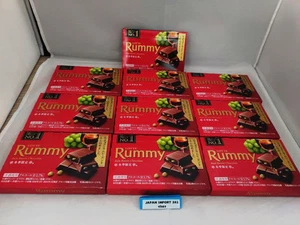 Lotte Rummy Chocolate 10 Boxes – Ships from Japan may melt in Summer (Jun–Oc - Picture 1 of 8