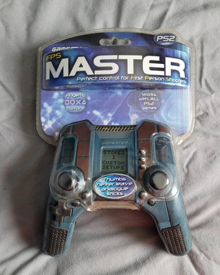 Radica Gamester FPS Master Controller Playstation 2 Novo em folha em pacote blister - Imagem 1 de 4