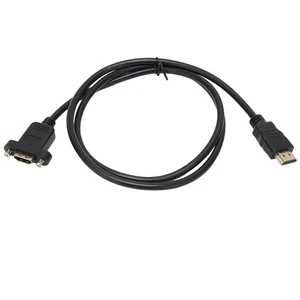 HD Multimedia Interface A Type Male To HD Multimedia Interface A Type Female NEW - Afbeelding 1 van 12