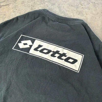 Футболка 90-х Lotto итальянский спортивный дизайн  - Изображение 1 из 4