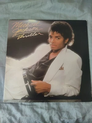 Michael Jackson Thriller Epic QE 38112 LP/Vinyl 1982 First Press by Quincy Jones - Image 1 of 4