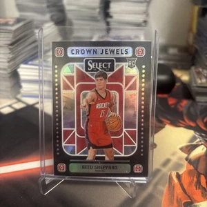 2024-25 Panini Select Crown Jewels Reed Sheppard RC Case Hit - Bild 1 von 2