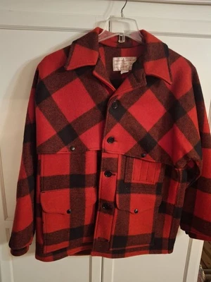 C C Filson Mackinaw cruiser Wool SZ 42 Jacket Coat - Image 1 of 4