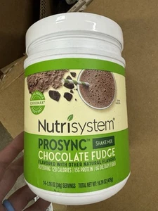 Nutrisystem ProSync 14 Serving Shake Chocolate Fudge 3/26 - Picture 1 of 4