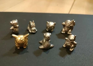 Pokemon Metal Figure Collection Set Vintage Nintendo Collectibles D873 - Picture 1 of 6