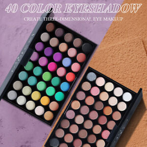 Eyeshadow Palette Makeup Cream Eye Shadow Shimmer Set 40 Color Matte Cosmetic