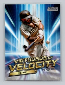 2023 Topps Stadium Club Fernando Tatis Jr. Virtuosos of Velocity SD Padres - Picture 1 of 2