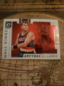 2017-18 Donruss Optic #HK-28 HOF ARVYDAS SABONIS BLAZERS HALL KING - Picture 1 of 2