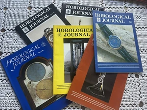 Horological Journal x 6 1992 Vintage Bundle Magazines - Picture 1 of 5