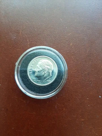 2004 S 90% Silver Roosevelt Dime Deep Cameo Gem Proof FREE SHIPPING Cover