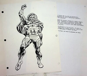 THE COBRA Marvel Productions Company Varias series 1980 Personaje Biblia 2Pg - Imagen 1 de 2