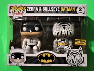 Zebra & Bullseye Batman (Hottopic) ex. Aus Originalverpackter Sammler Siehe tatsächliche Artikelbilder - Bild 1 von 9