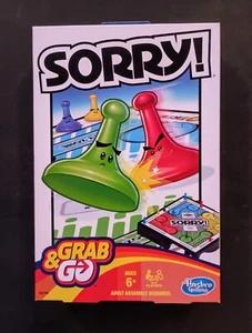 Sorry! Board Game Grab & Go Edition Hasbro Gaming BRAND NEW, UNOPENED - Picture 1 of 3