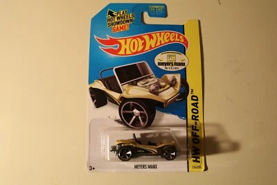 风火轮 2014 HW 越野 114/250 金属金色 Meyers Manx 沙丘越野车 — 第 1/3 张图片