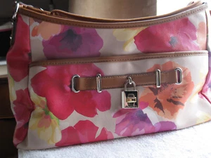 Floral Multicolored Pink Springtime purse handbag Small hobo Treasure Trove NWT - Picture 1 of 8