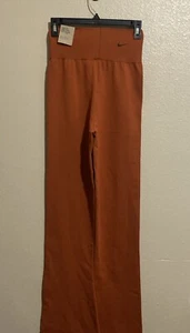 Nike Chill gerippte Strickhose hoch tailliert Schlaghose neu mit Etikett $ 85,00 Small FN4685-825 - Bild 1 von 5