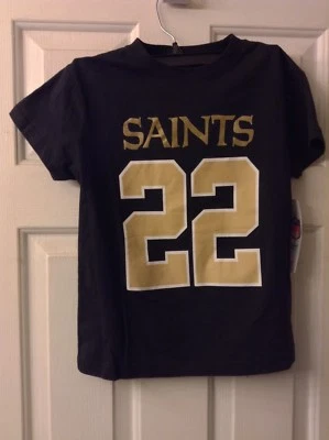 Camisa extra pequeña (4/5) de los New Orleans Saints #22 Mark Ingram para niños Foto 1 de 2