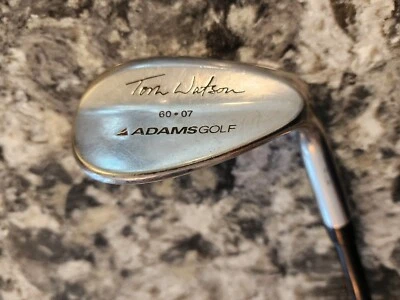 Adams Tom Watson Lob Wedge, 60°-07°, Stiff Steel Graphite Tip Shaft, Right Hand - Image 1 of 4