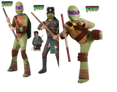 Disfraz de Tortugas Ninja Adolescentes Donatello Niño, Clásico, De Lujo, Versión Película Foto 1 de 4