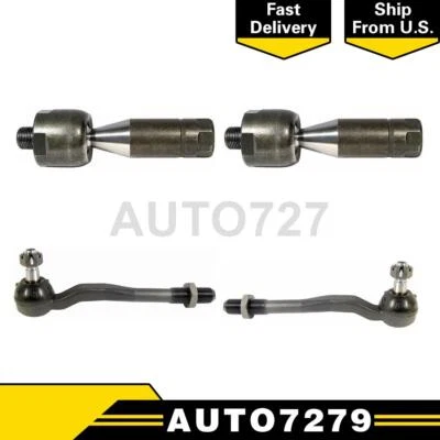 Delphi Left Outer Right Outer Inner 4X Steering Tie Rod End For 1996-2002 Toyota - Image 1 of 4