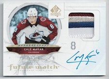 2019-20 SP Authentic Future Watch Rookie Autograph Patch Retro Cale Makar 42/50