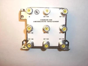 EXTREME 8 WAY BALANCED HD DIGITAL 1GHz HIGH PERFORMANCE SPLITTER #FX01 - Picture 1 of 3