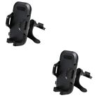  Set of 2 Car Holder ABS Multifunctional Mobile Phone Stand Rotation Smartphone
