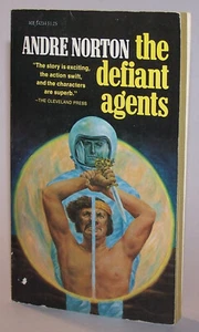 1962 Andre Norton The Defiant Agents ACE Fantasy Science Fiction Paperback Book - Imagen 1 de 4