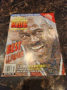 Michael Jordan Sports Illustrated For Kids Magazine 1999 W/oversized Joran Card - Picture 1 of 9