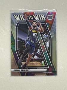 2020-21 Panini Mosaic Jamal Murray Will to Win #7 Denver Nuggets - Picture 1 of 2
