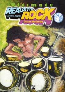 Ultimate realistic rock drum methode metodo per batteria Carmine Appice con 2 CD - Foto 1 di 2