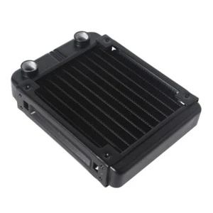 Water Cooling Computer Radiator 10 Pipe Aluminum Heat Exchanger Liquid Cooling - Photo 1/8