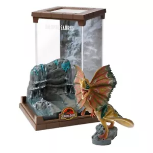 Diorama Dilophosaurus Creature Jurassic Park Bendyfigs - Foto 1 di 1