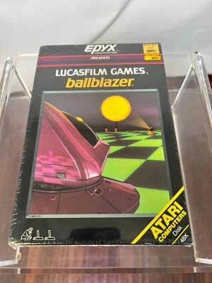 BALLBLAZER LUCASFILM by Epyx ~ Atari Computers ~ BIG boxed ~ Vintage DISK Sealed - Image 1 of 4