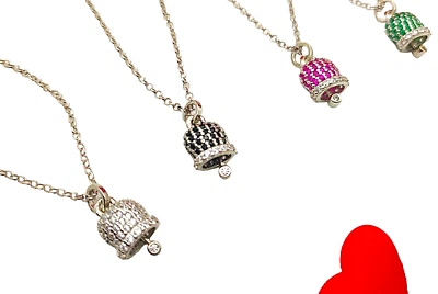 Bracciale Donna  Campanella capri  in Argento 925/1000 con zirconi  Portafortuna - Immagine 1 di 4