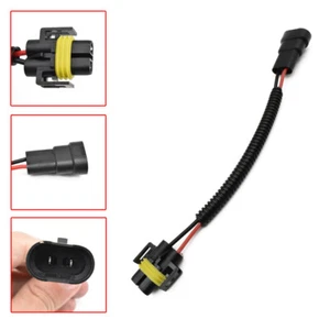 9006 Bulb to H8 H9 H11 Conversion Wiring Socket Adapter for Headlight Fog Lamp - Picture 1 of 7