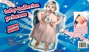Baby Ballerina Princess Pink Cute Infant Fancy Dress Up Halloween Child Costume - Picture 1 of 2