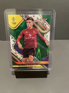 TOPPS Finest 2024-25 Harry Amass 63/99 Manchester Utd Rookie (RC) - Picture 1 of 2