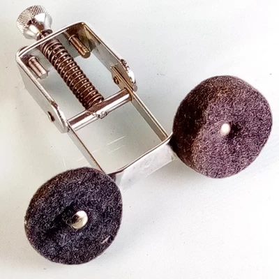 Slingerland Cromo Pomello/Nero Feltro Silenziatore Rullante/Tom Tamburo - Image 1 of 2