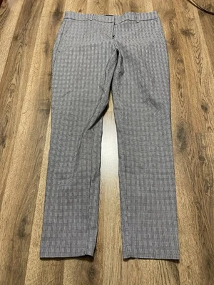 Pantalones Adrienne Vittadini, para mujer talla 12, negro blanco, pantalón Foto 1 de 4