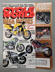 Cycle World Magazine April 1994 Vintage Motorcycle Racing Honda Kawasaki Ducati - Picture 1 of 6