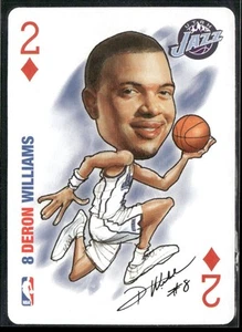2006 All Pro Deal NBA Sports Playing Cards Deron Williams #2 Utah Jazz - Picture 1 of 2