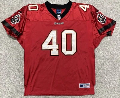 Mike Alstott Vintage Authentic Tampa Bay Buccaneers Adidas NFL Jersey 54 XXL 2X - Image 1 of 4