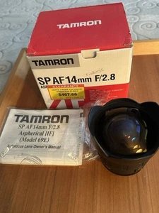 Tamron Super Wide Angle SP AF 14mm f/2.8 Aspherical IF AF Lens for Nikon F - Picture 1 of 14