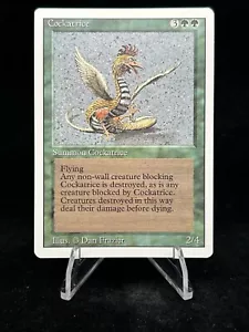 COCKATRICE Revised Edition 1994 Magic The Gathering MTG CCG TCG 🔥MINT🔥Rare🔥 - Picture 1 of 12