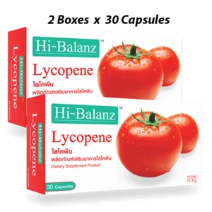  2x Hi-Balanz Lycopene Tomato Extract Dietary Supplement 30 Cap For Healthy Skin - Picture 1 of 5