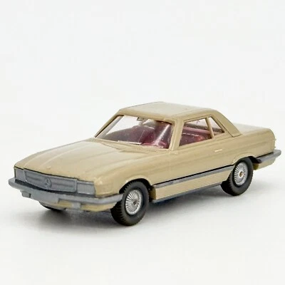 Tren de colección Wiking Mercedes Benz 350 SL tostado con asientos rojos cupé hombre cueva HO 1:87 Foto 1 de 4