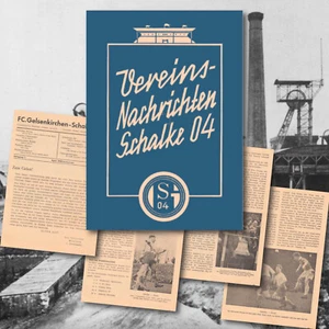 Schalker Vereinsnachrichten des FC Schalke 04 - Nr. 1 - April 1950 - Reprint - Bild 1 von 5
